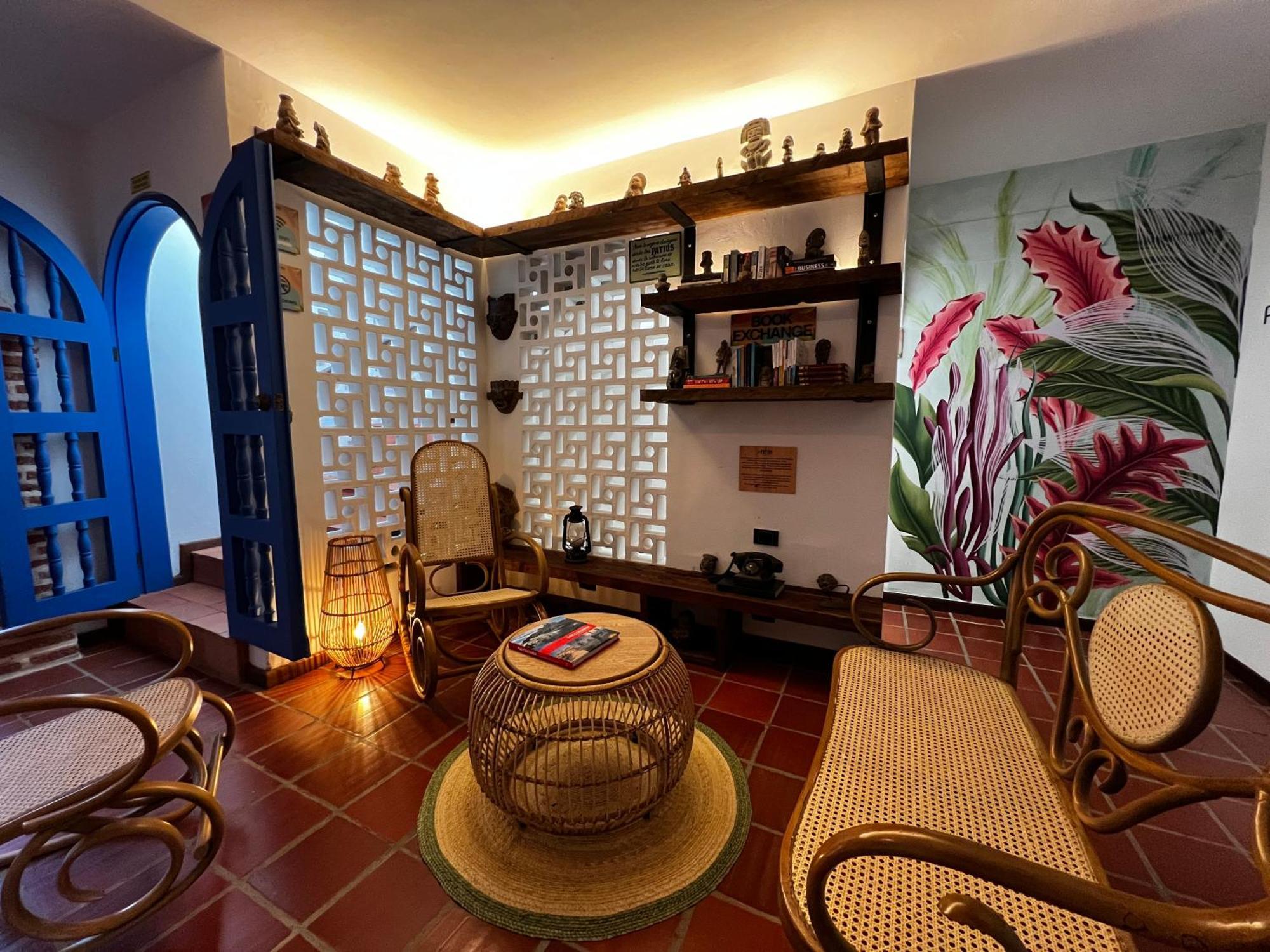Los Patios Hostel Cartagena ภายนอก รูปภาพ