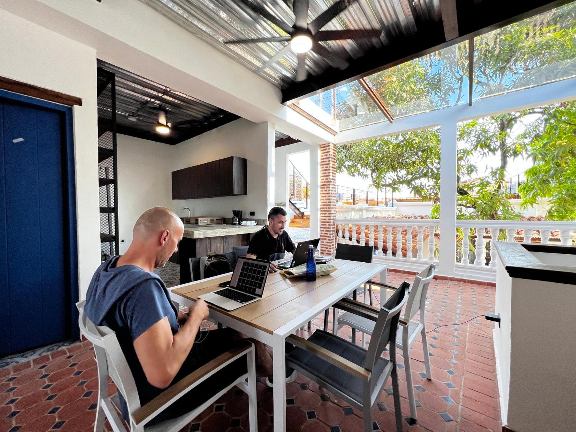 Los Patios Hostel Cartagena ภายนอก รูปภาพ