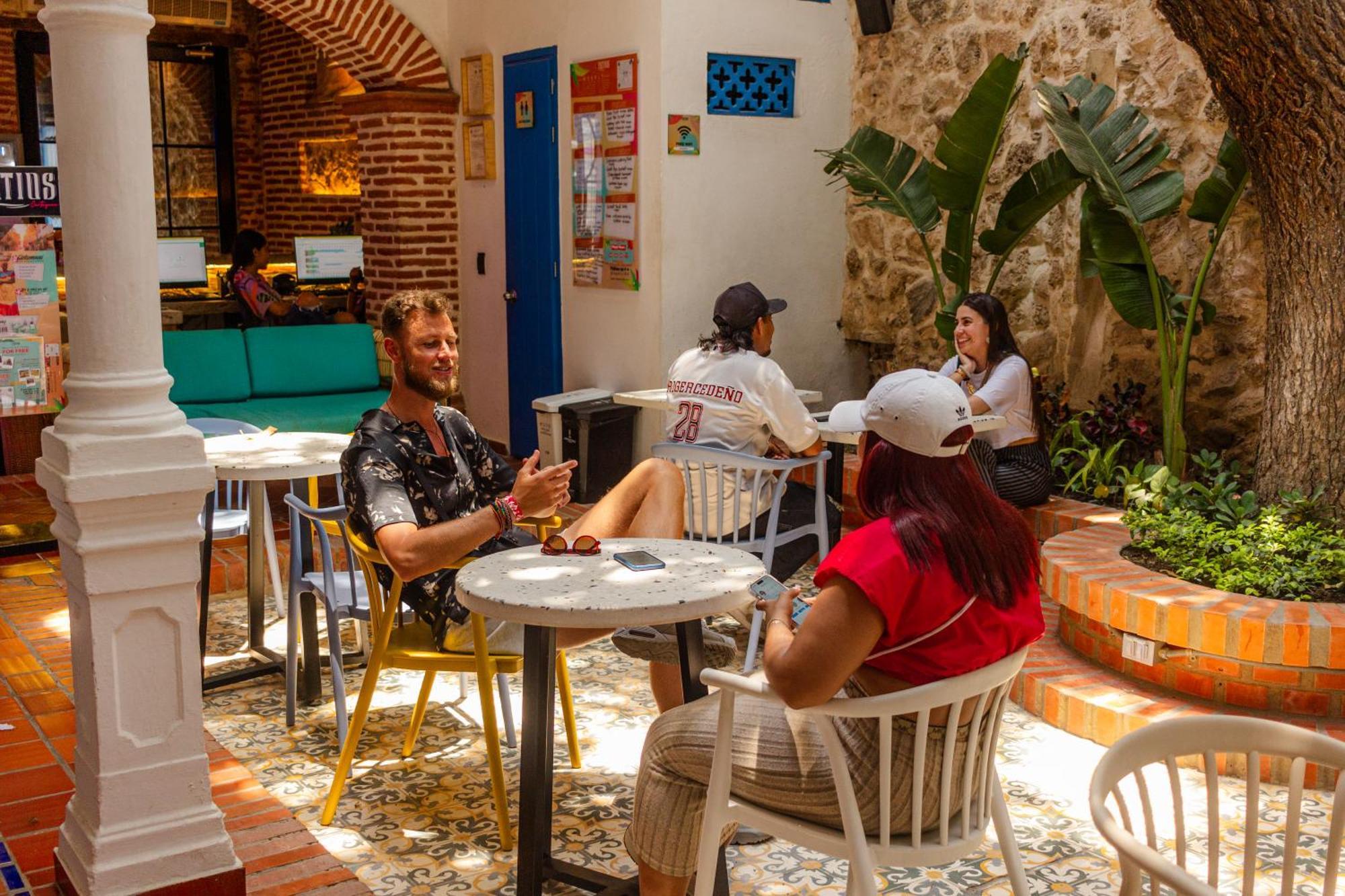 Los Patios Hostel Cartagena ภายนอก รูปภาพ