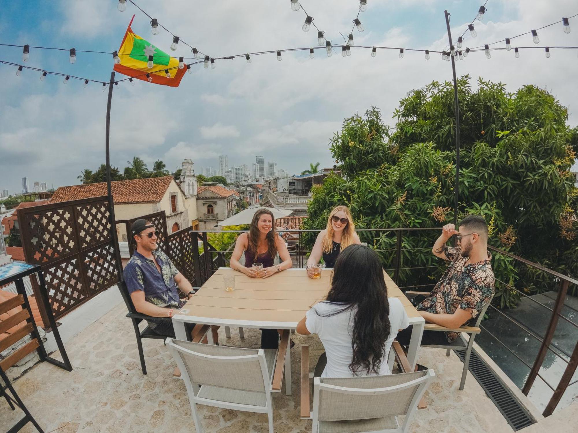 Los Patios Hostel Cartagena ภายนอก รูปภาพ
